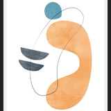 Cuadro Abstraction with gray lines 6