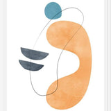 Cuadro Abstraction with gray lines 6