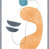 Cuadro Abstraction with gray lines 6