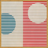 Cuadro Stripes & Circles 2