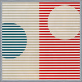 Cuadro Stripes & Circles 2
