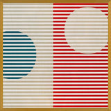 Cuadro Stripes & Circles 2