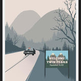 Cuadro Welcome to Twin Peaks