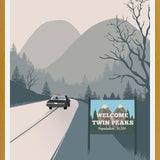 Cuadro Welcome to Twin Peaks