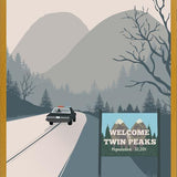 Cuadro Welcome to Twin Peaks