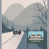 Cuadro Welcome to Twin Peaks