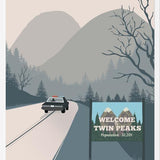 Cuadro Welcome to Twin Peaks