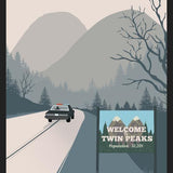 Cuadro Welcome to Twin Peaks
