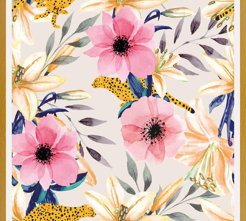 Cuadro LILY LEOPARD