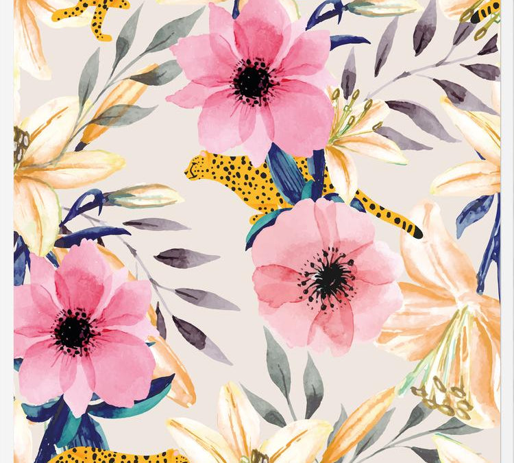 Cuadro LILY LEOPARD