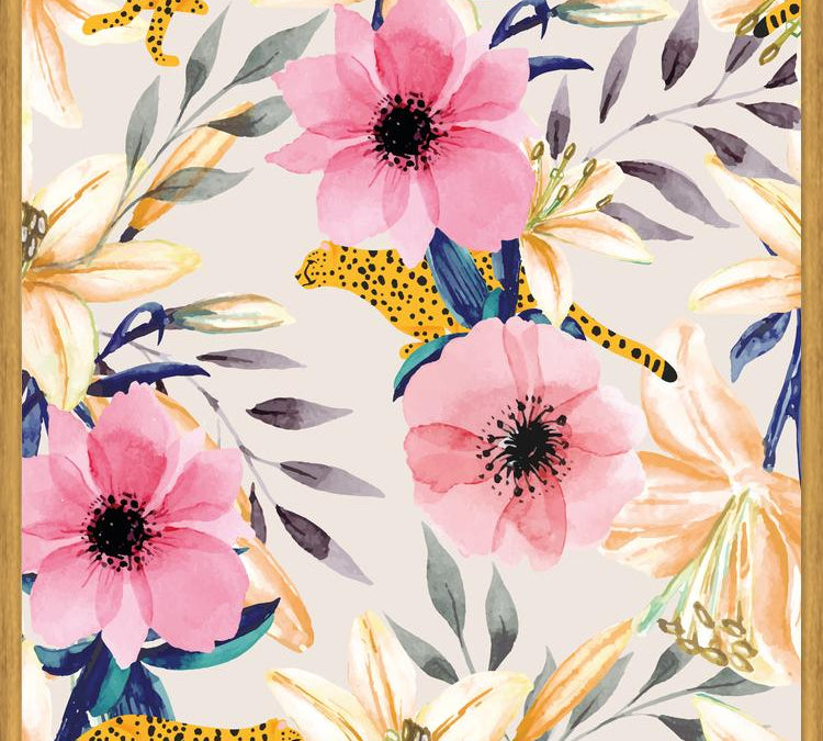 Cuadro LILY LEOPARD