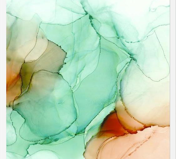 Cuadro Abstract Ink Movement II
