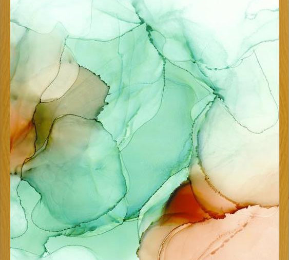 Cuadro Abstract Ink Movement II