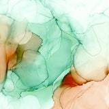 Canvas Abstract Ink Movement II