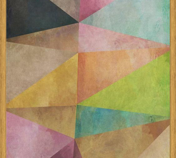 Cuadro Connected Triangles