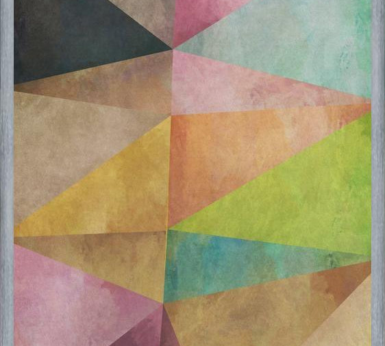 Cuadro Connected Triangles