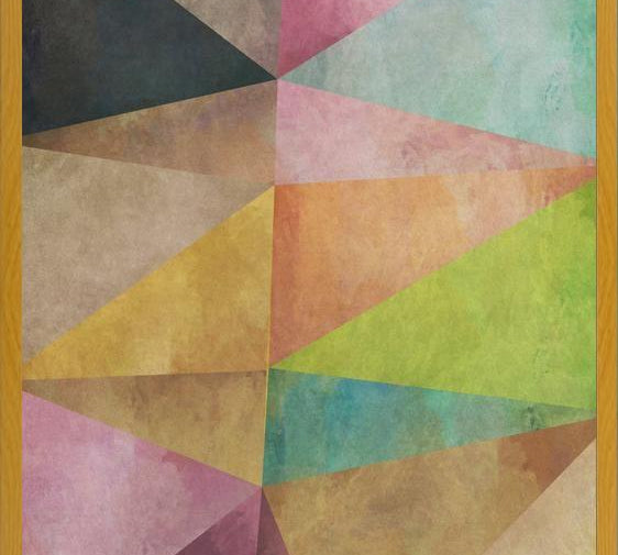 Cuadro Connected Triangles