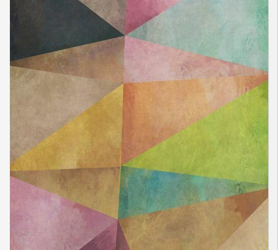 Cuadro Connected Triangles