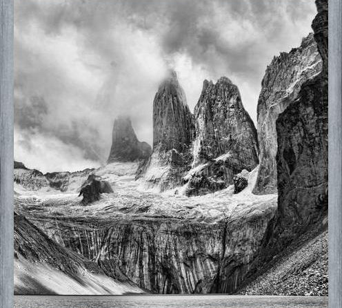 Cuadro Las Torres en B&N