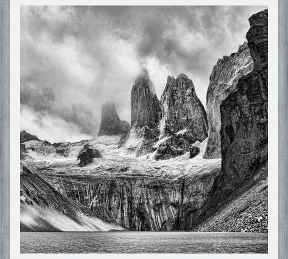 Cuadro Las Torres en B&N