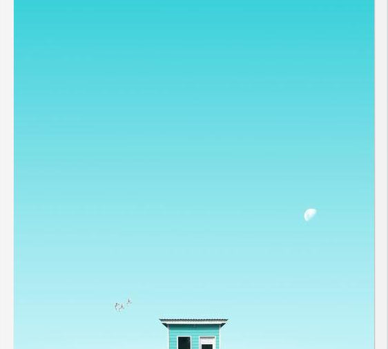 Cuadro La casa y la luna