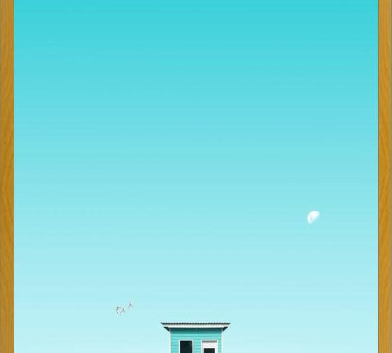 Cuadro La casa y la luna