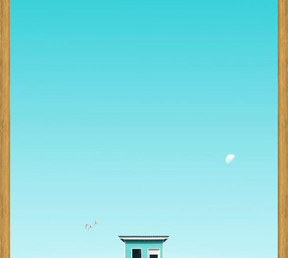 Cuadro La casa y la luna