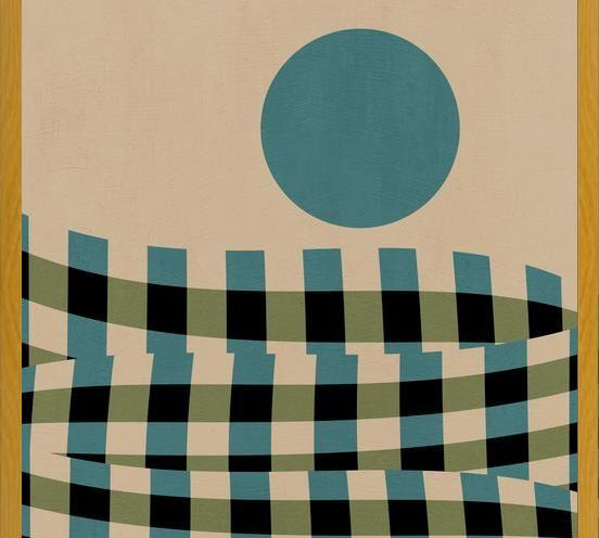 Cuadro Checkerboard Landscape 02