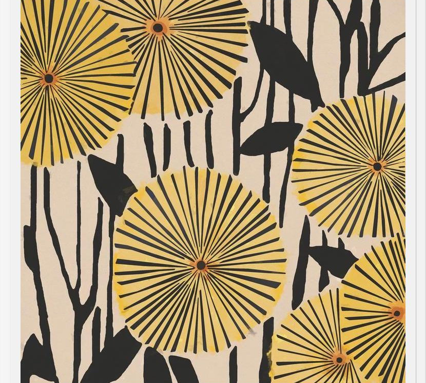 Cuadro Yellow Flowers