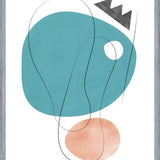 Cuadro Abstraction with gray lines 5