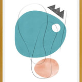 Cuadro Abstraction with gray lines 5