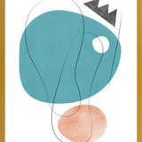 Cuadro Abstraction with gray lines 5