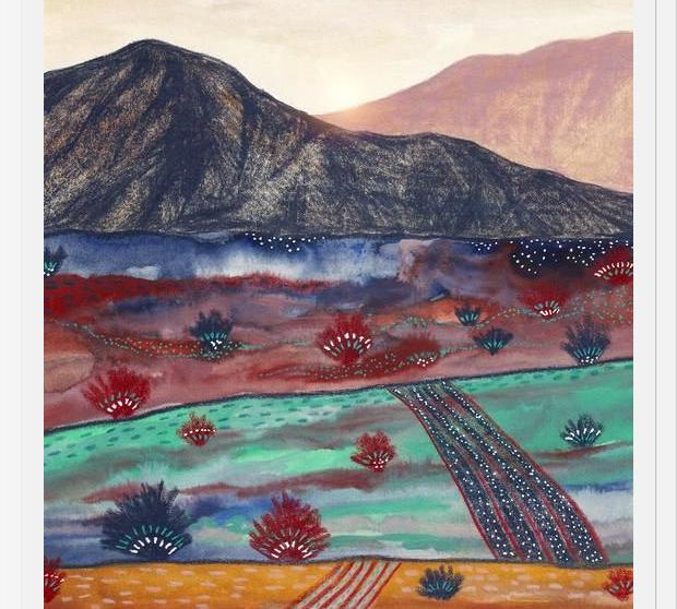 Cuadro Boho Hills In The Sunset