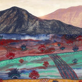 Canvas Boho Hills In The Sunset