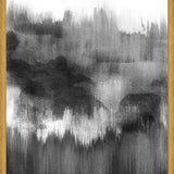 Cuadro Black watercolor brush strokes