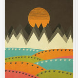 Cuadro Geometric landscape 07