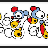 Cuadro MIROLILLOS TV MICKEYS
