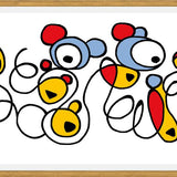 Cuadro MIROLILLOS TV MICKEYS
