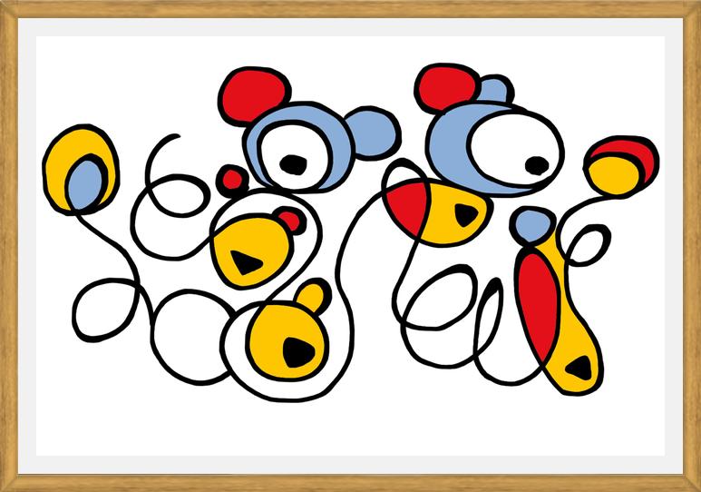 Cuadro MIROLILLOS TV MICKEYS