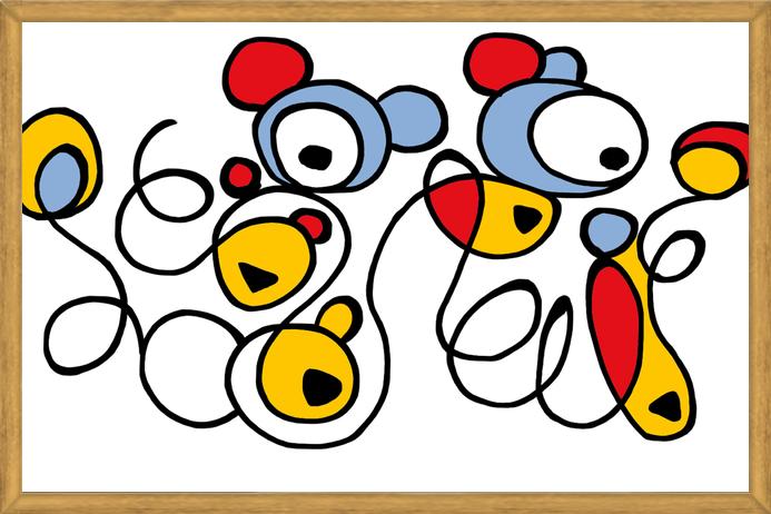 Cuadro MIROLILLOS TV MICKEYS