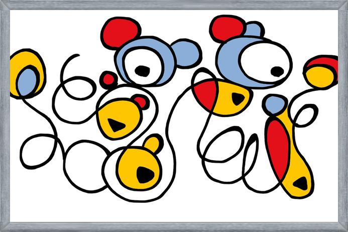 Cuadro MIROLILLOS TV MICKEYS