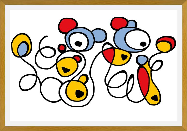 Cuadro MIROLILLOS TV MICKEYS