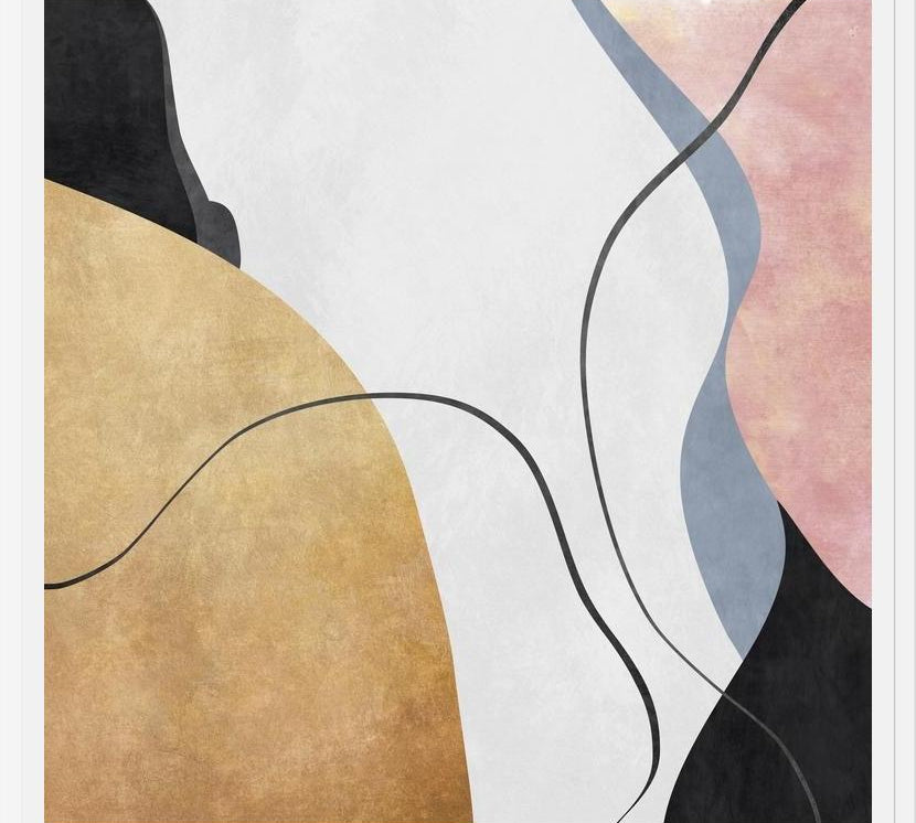 Cuadro Organic Minimalist