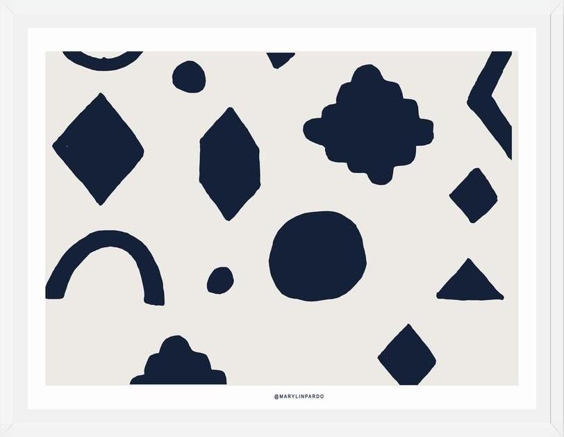 Cuadro BLUE SHAPES