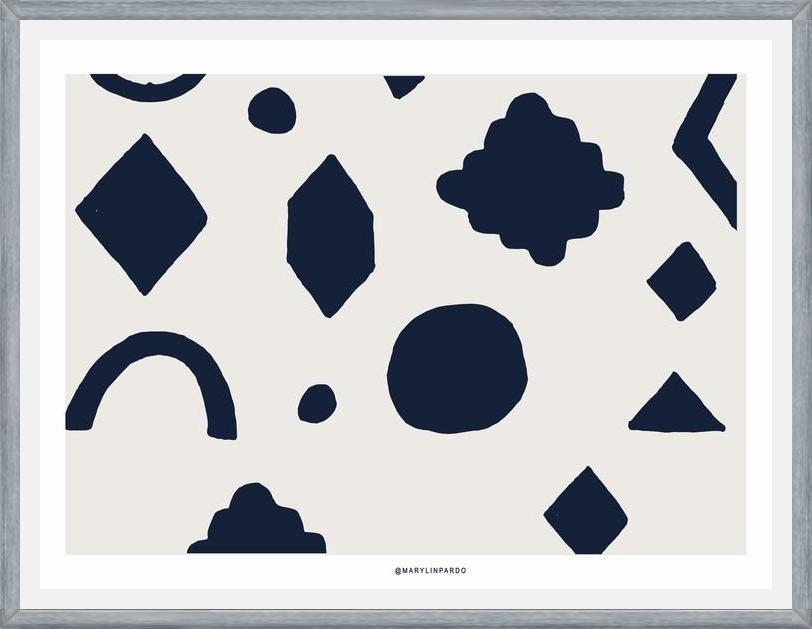 Cuadro BLUE SHAPES