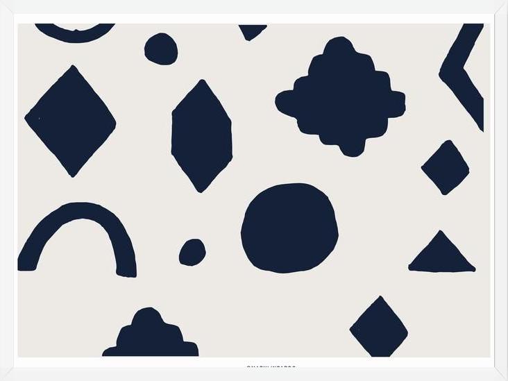 Cuadro BLUE SHAPES