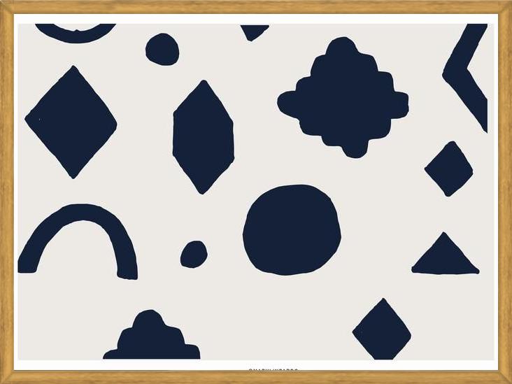 Cuadro BLUE SHAPES
