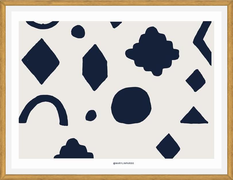 Cuadro BLUE SHAPES