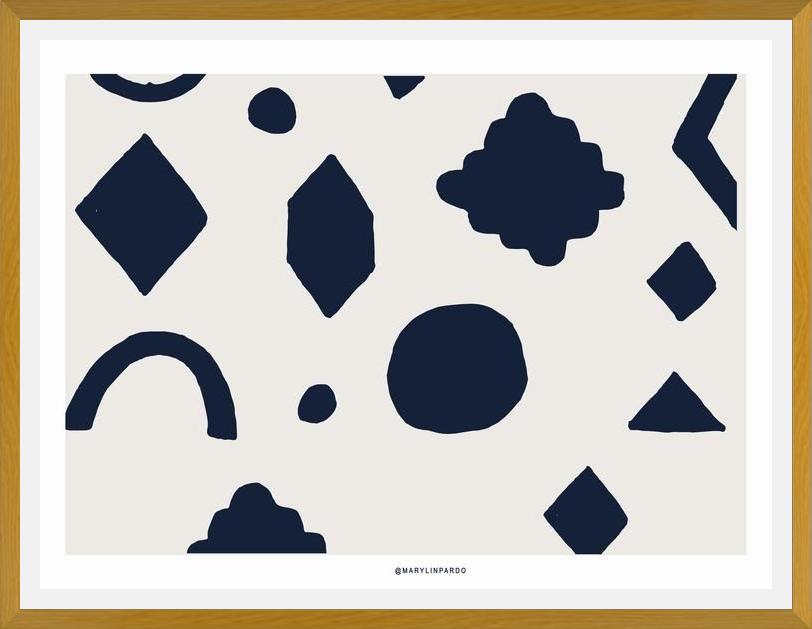 Cuadro BLUE SHAPES