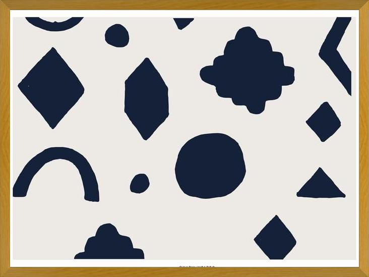 Cuadro BLUE SHAPES